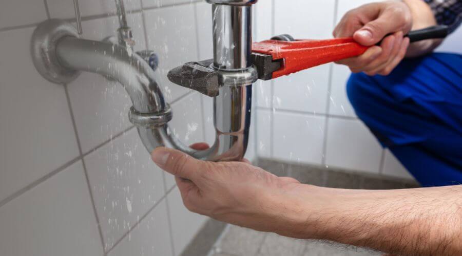 Slab Leak Detection in Olancha, CA
